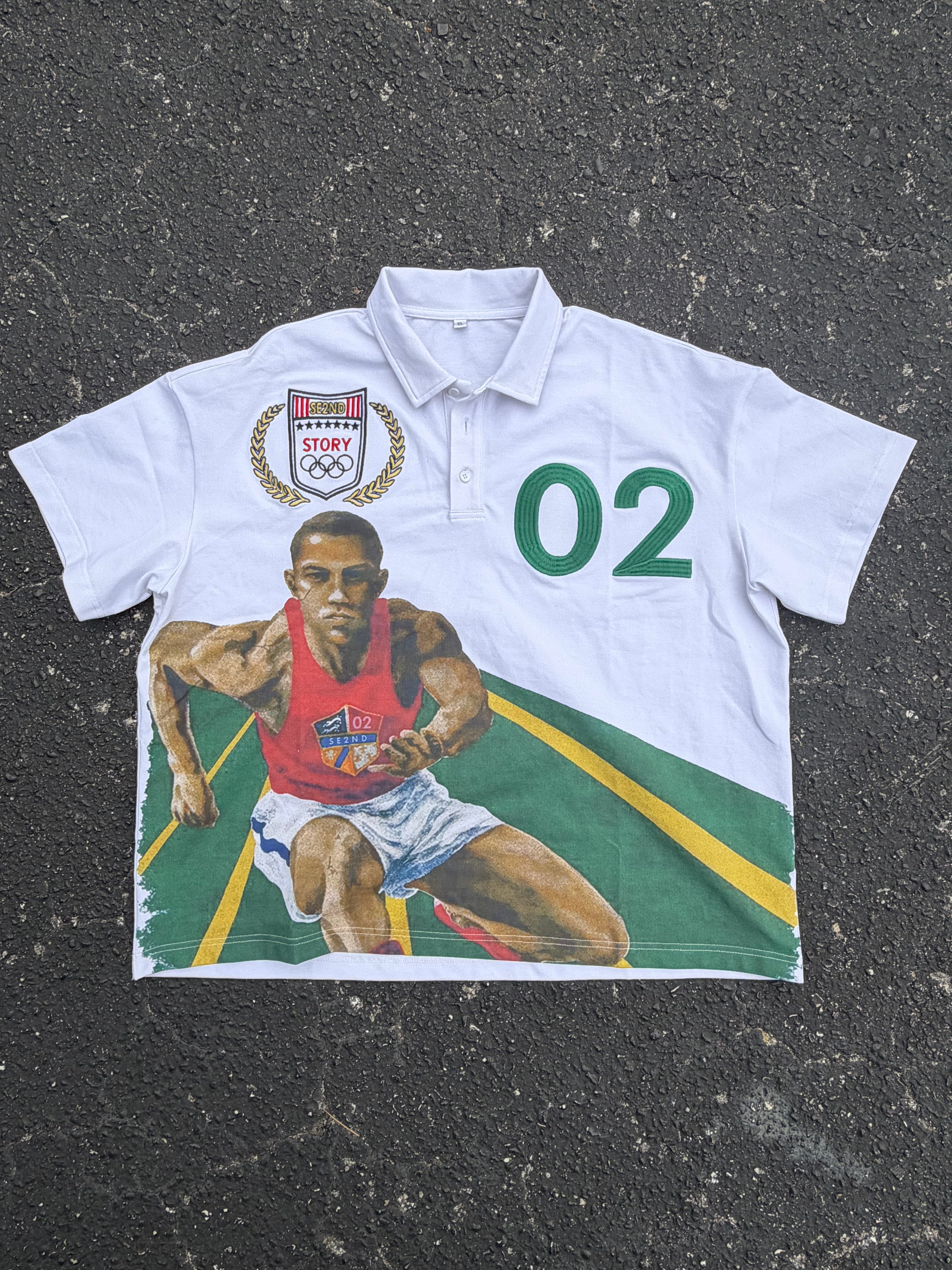 Se2ndst0ry Track Club Polo
